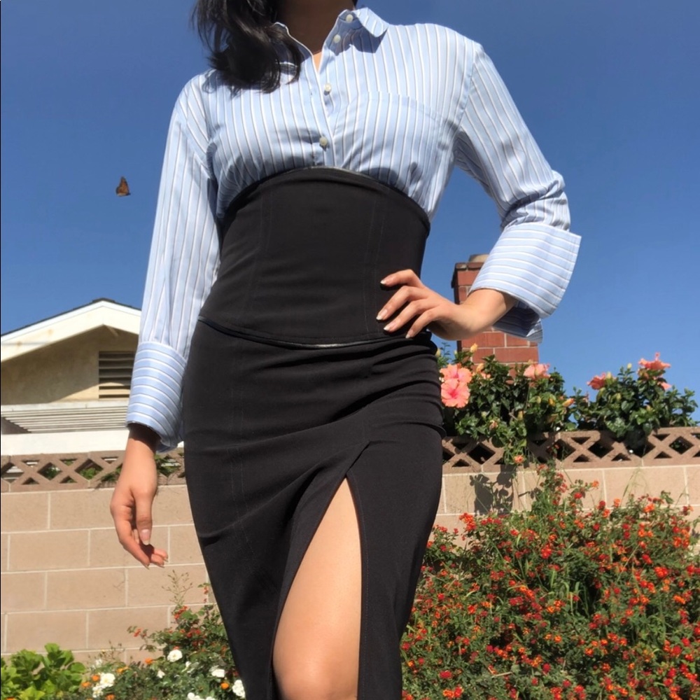Black Corset Skirt